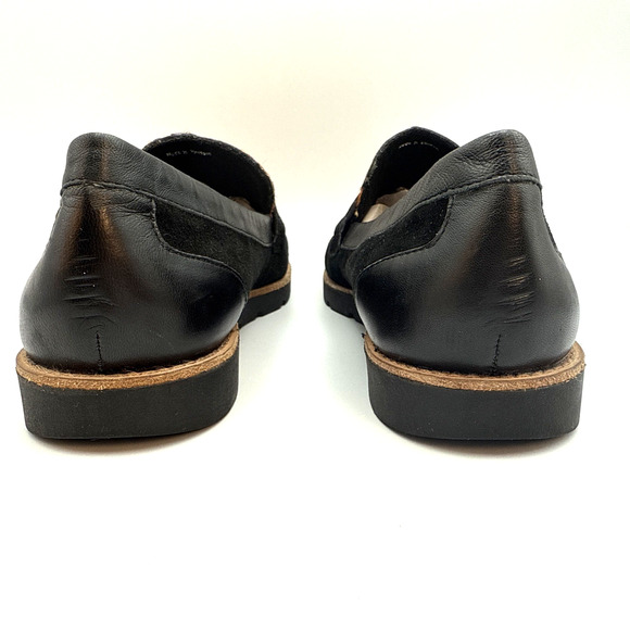 Women's Vaneli Penny Loafers, Black Brown, Leopard Calf Fur, Slip On Sz 11 NWOT - Picture 3 of 10